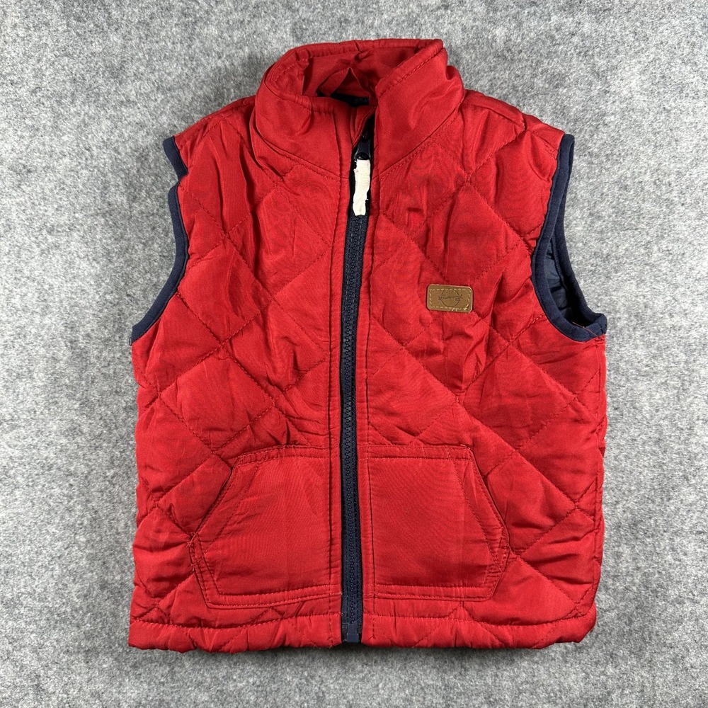 Weatherproof‎ Vintage Quilted Vest 18M Red Puffer Sleeveless Jacket